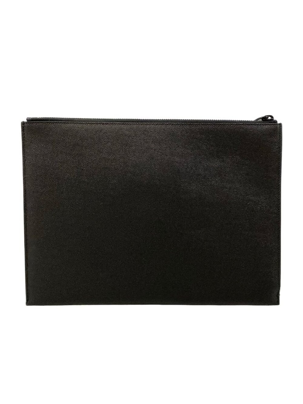 Saint Laurent Paris Clutch Black Leather - Picture 3 of 15
